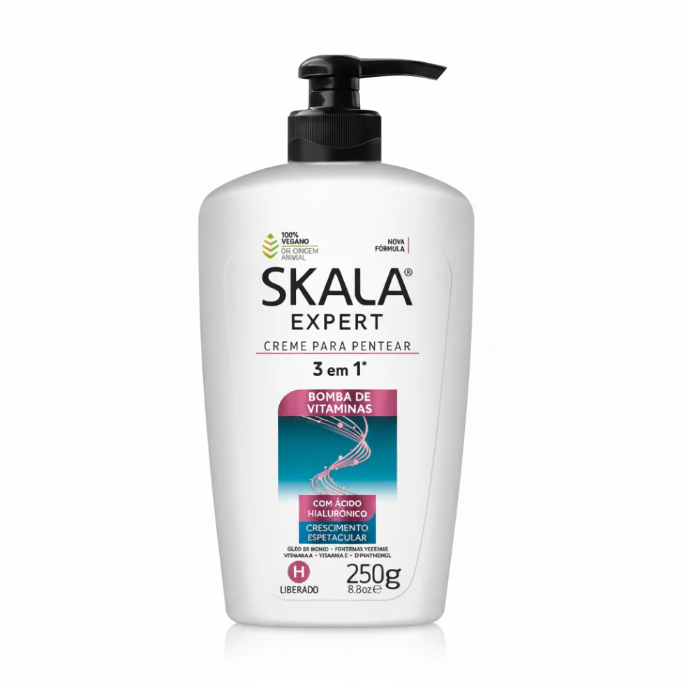 Skala Expert Bomba de Vitaminas 3-in-1 Leave-In 250g | Heat Protection Care