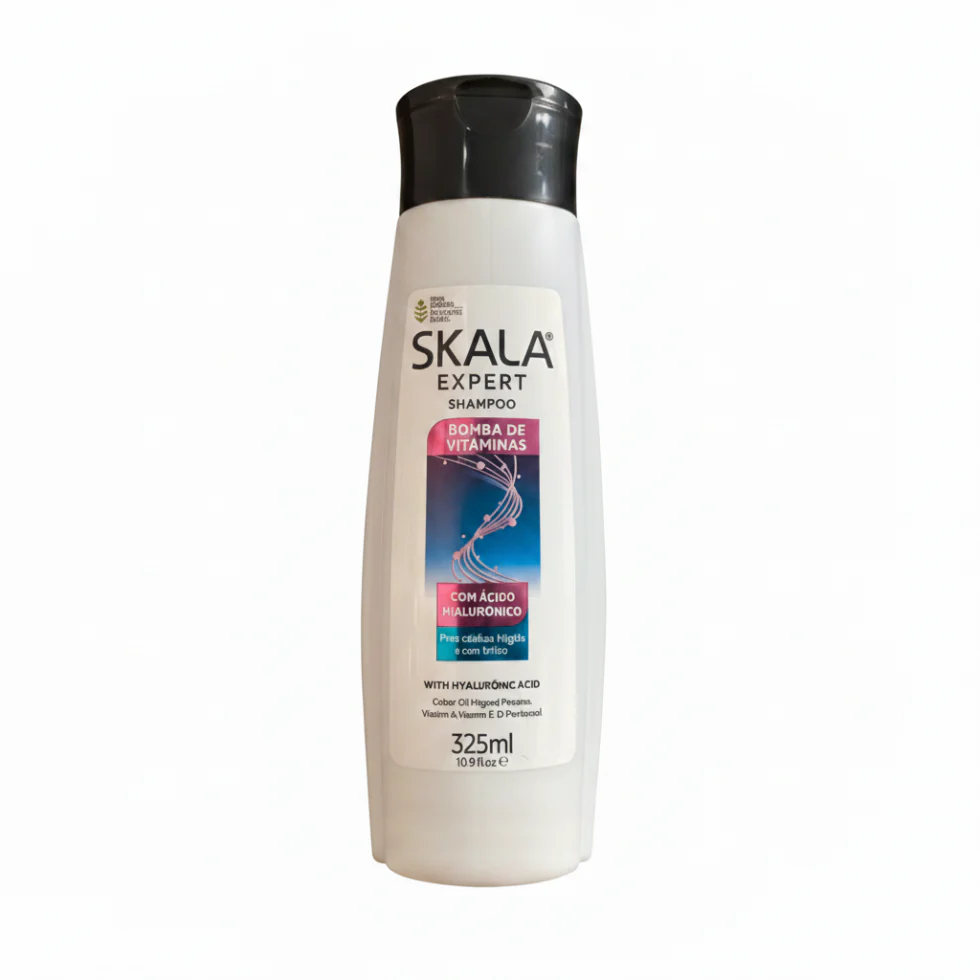 Skala Bomba de Vitaminas Shampoo 325ml | Hyaluronic Acid & Shine Care