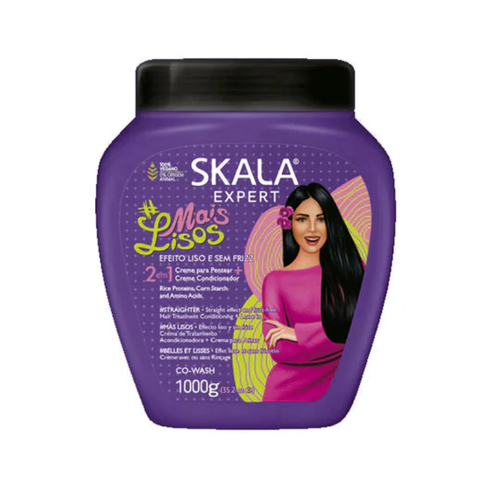 Skala Mais Lisos Hair Cream 1000g | Straight Hair Smooth & Shine Care