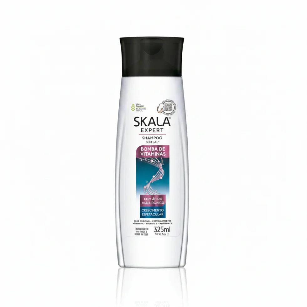 Skala Vitamin Bomb Shampoo Hyaluronic Acid 325ml | Hydration & Shine Care