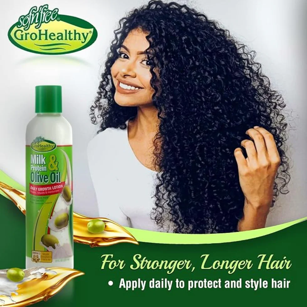 Sofn'Free Gro Healthy Daily Growth Lotion 237ml | Strengthen Hair - Image 3