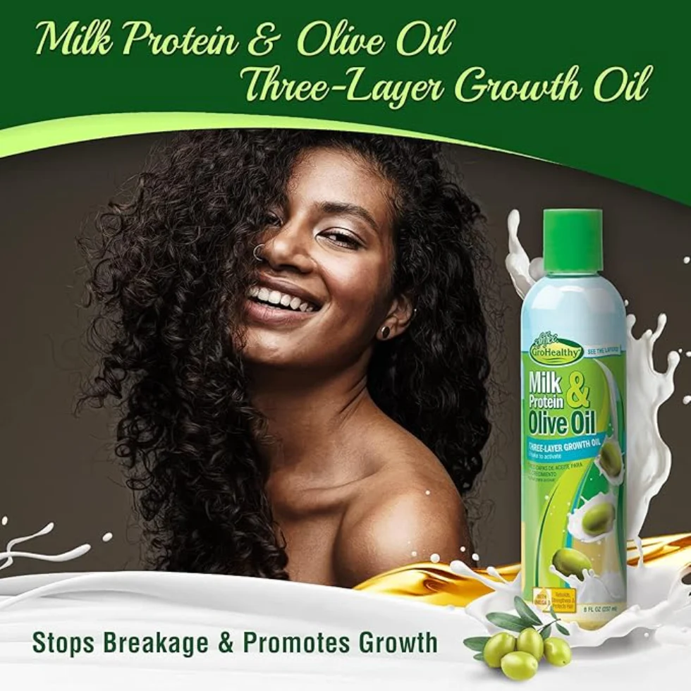 Sofn'Free Milk & Protein Olive Oil Leave-In Treatment 237ml | Nourish - Image 5