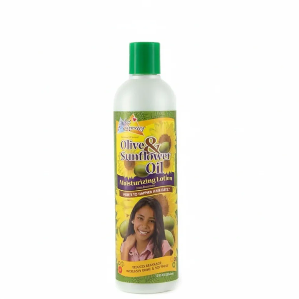 Sofn’Free N’Pretty Moisturizing Lotion 12oz | Olive & Sunflower Strength & Shine