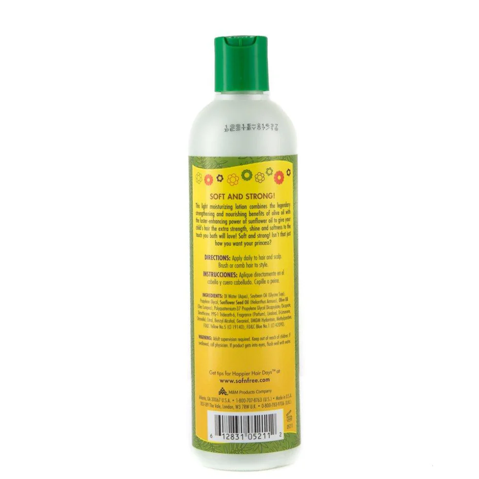 Sofn’Free N’Pretty Moisturizing Lotion 12oz | Olive & Sunflower Shine & Strength - Image 2