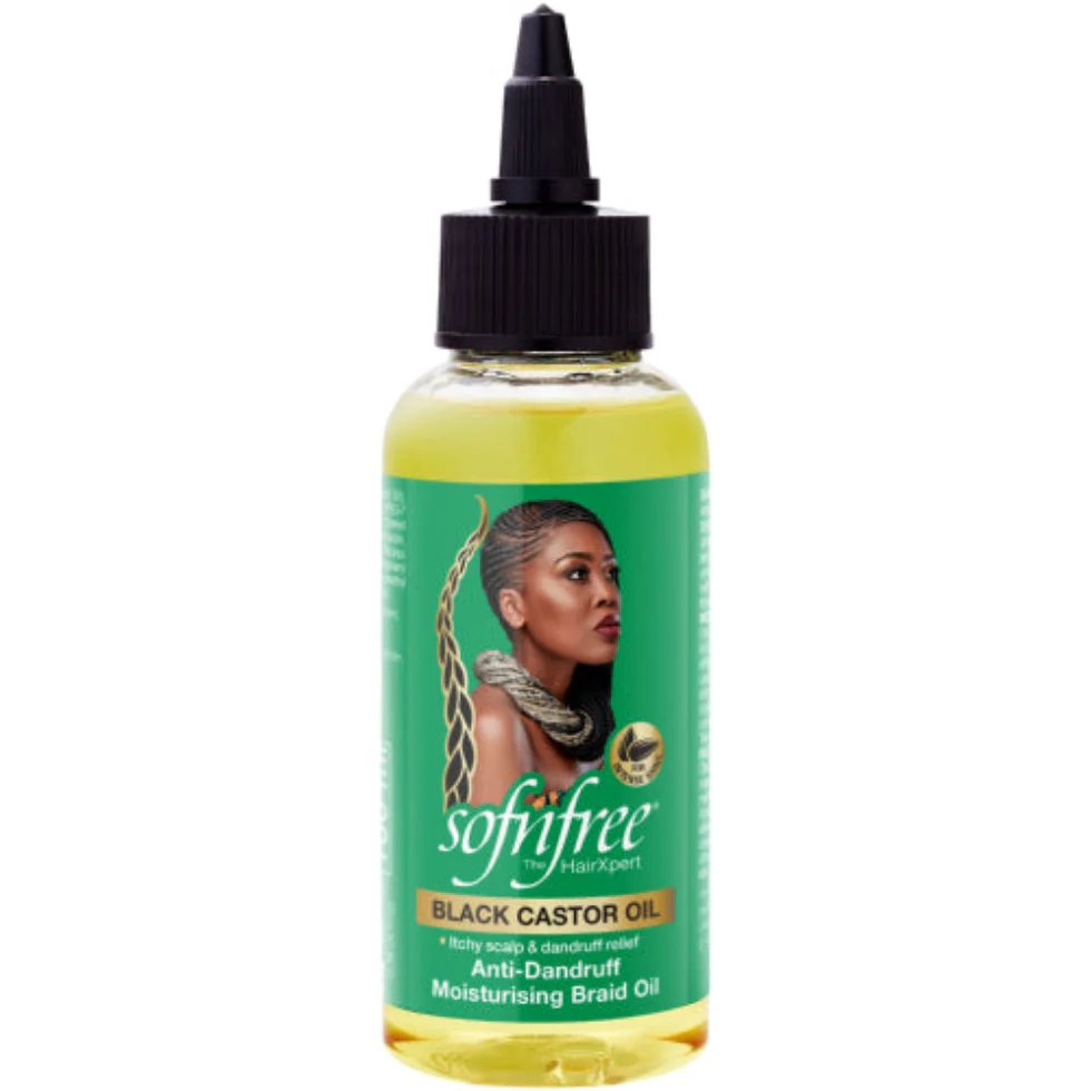 Sofn'Free Black Castor Oil Braid Oil 100ml | Nourish & Protect Braids