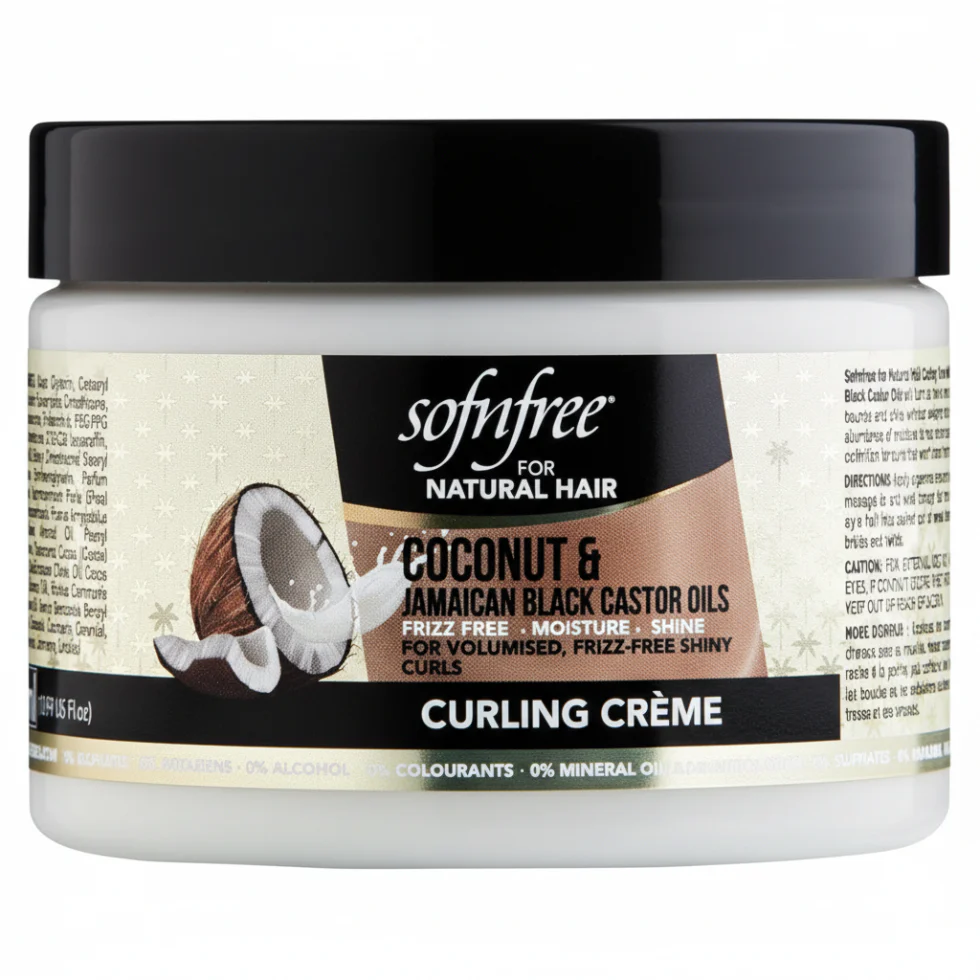 Sofn'Free Coconut & Jamaican Black Castor Oils Curling Creme 325ml