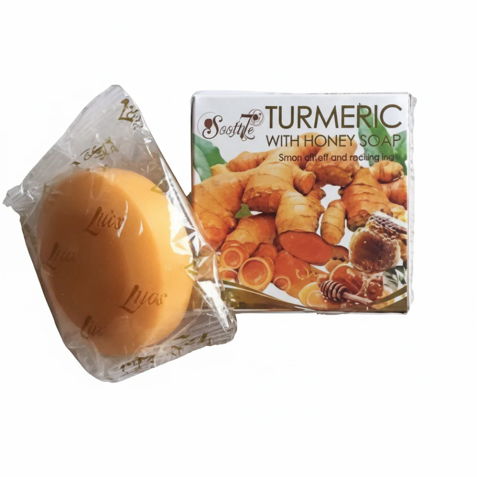 Soft 7 Turmeric & Honey Soap 250g | Brightening Acne Care Soap