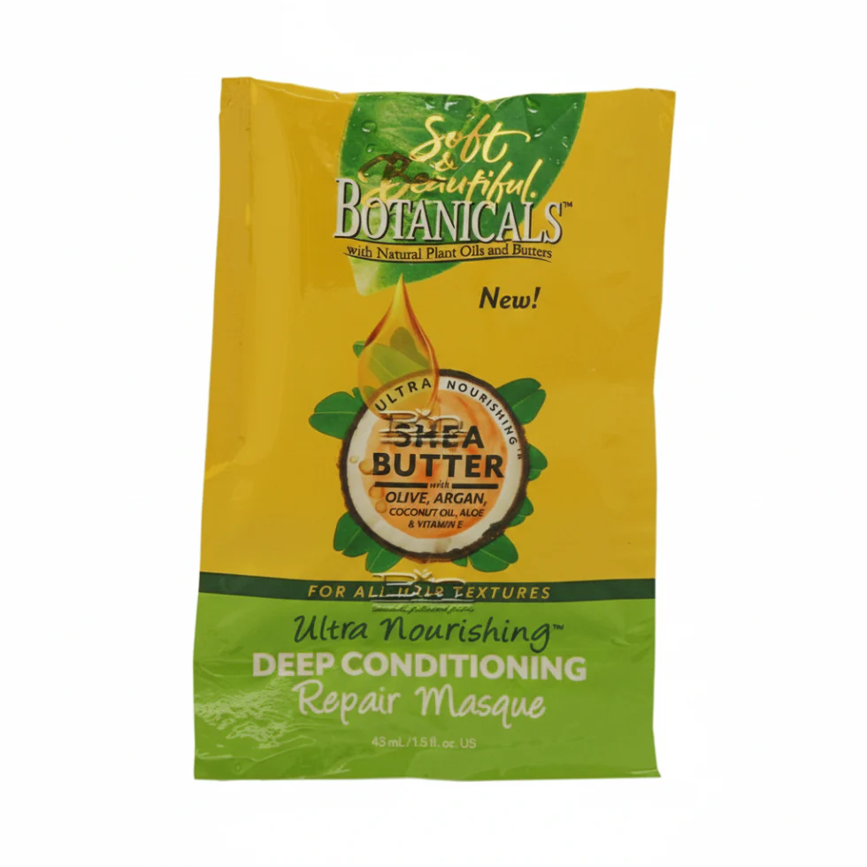 Soft & Beautiful Shea Butter Repair Masque 43ml | Deep Conditioning Hair Care