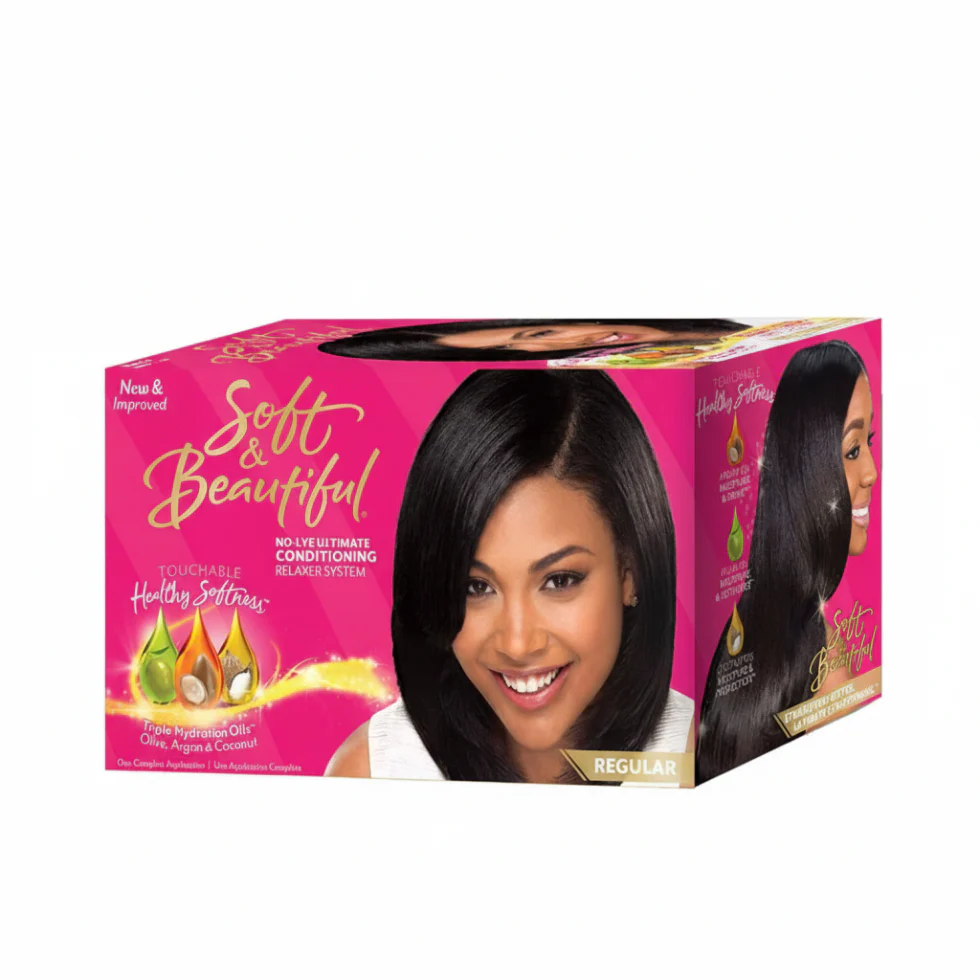 Soft & Beautiful No-Lye Relaxer System | Ultimate Conditioning 1 Application