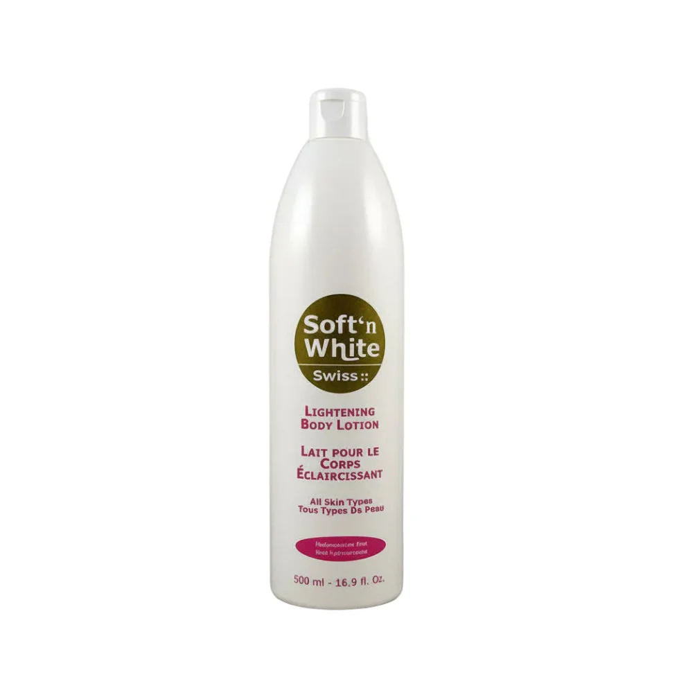 Soft N White Swiss Lightening Body Lotion 500ml | Brightening Hydration