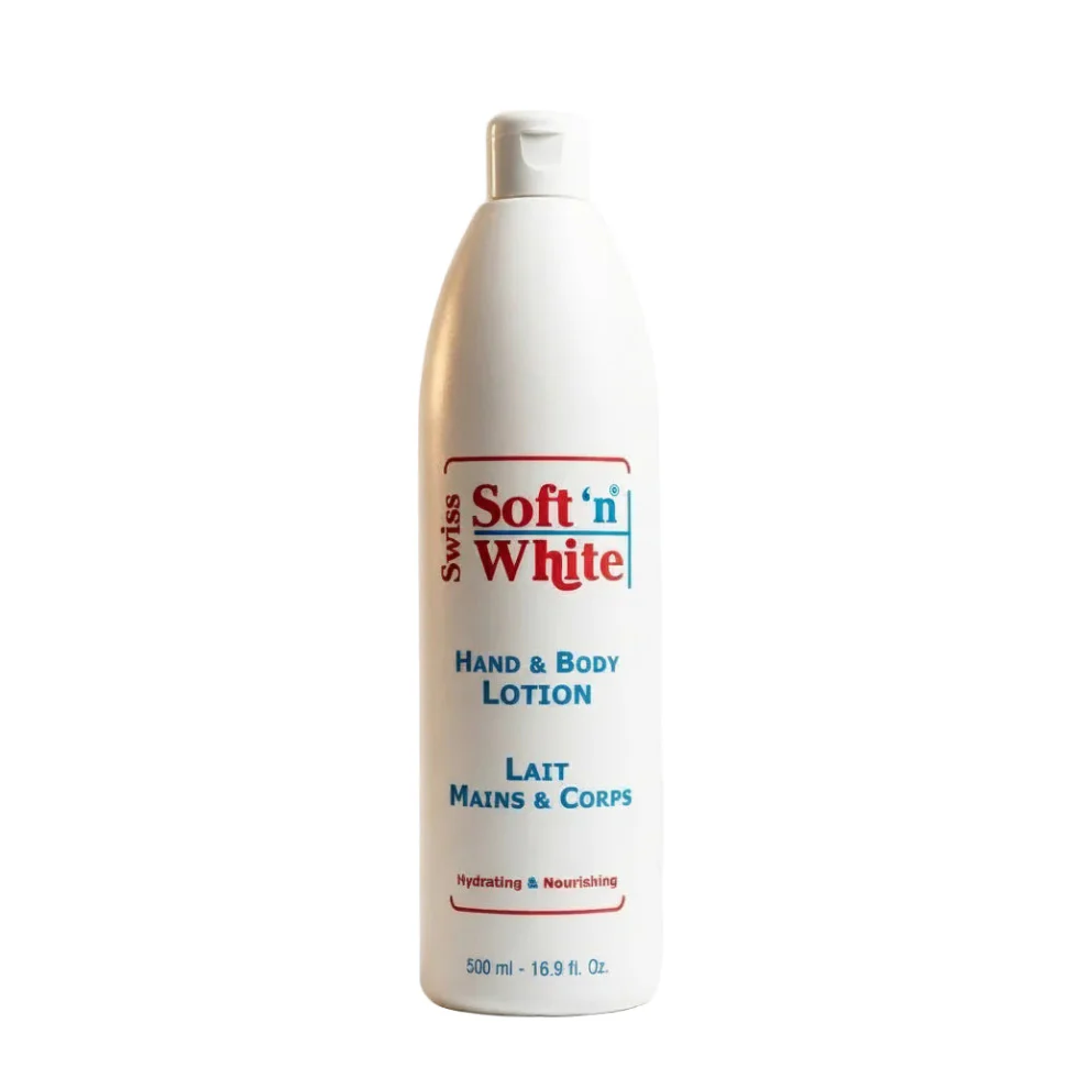 Soft N White Swiss Hand & Body Lotion 500ml | Hydrating Skin Moisturizer
