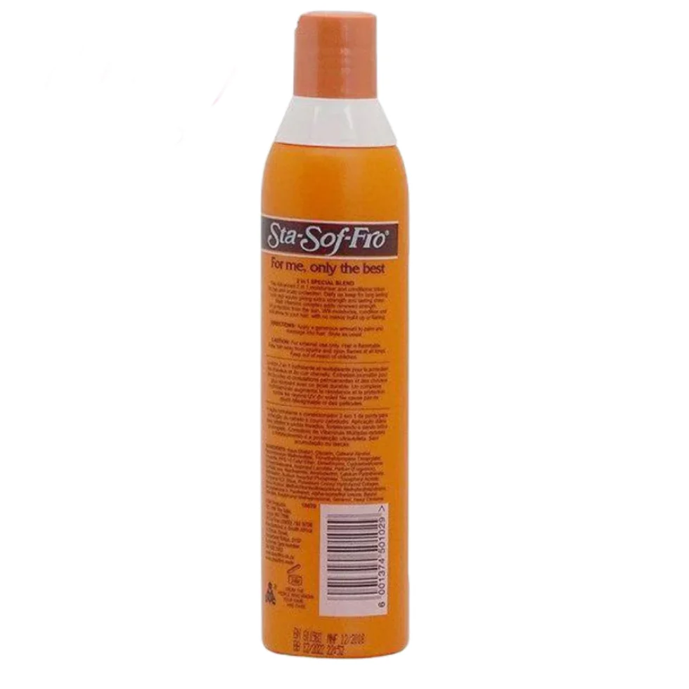 Sta-Sof-Fro 2 in 1 Moisturizing Lotion Activator 250ml | Curl Hydration Care - Image 2