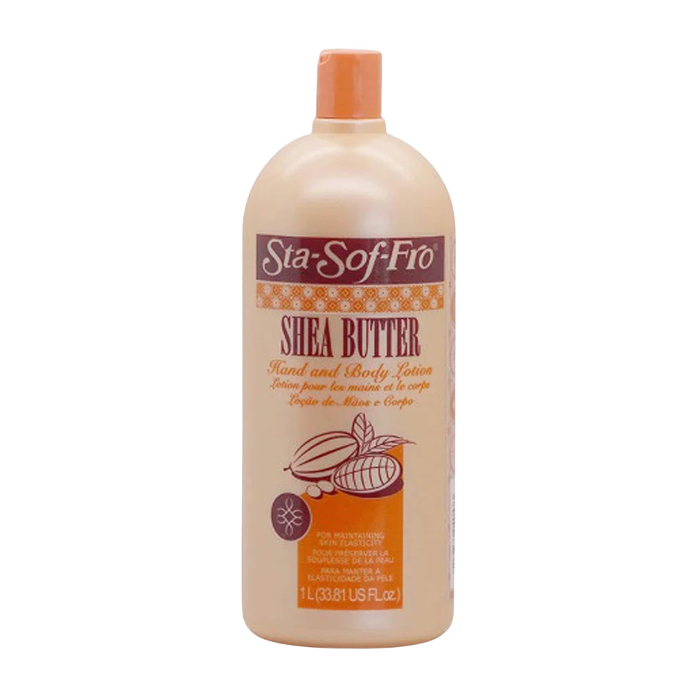 Sta-Sof-Fro Shea Butter Hand & Body Lotion 1L | Deep Nourishment Dry Skin Care