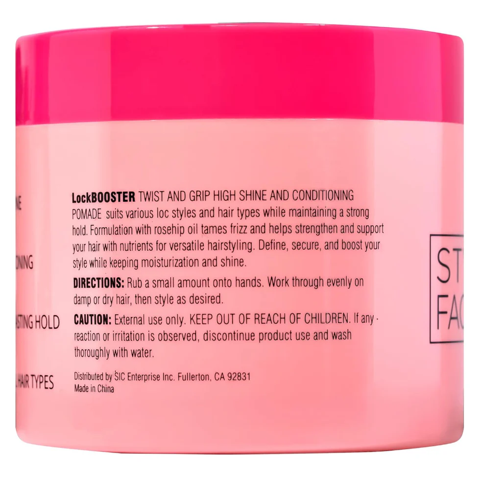 Style Factor Lock Booster 300ml | Rosehip Oil Braid & Twist Gel Strong Hold - Image 2