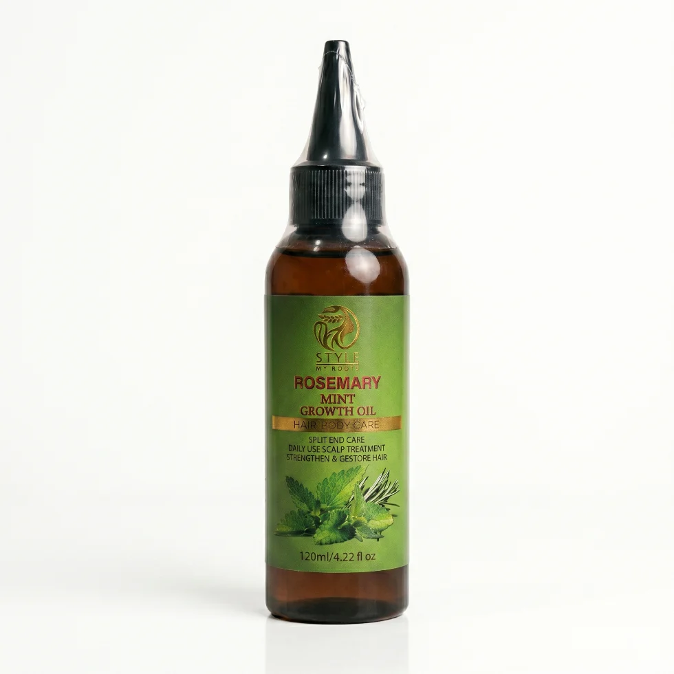 Style My Edge Rosemary Mint Growth Oil 120ml | Hair Growth & Scalp Care Oil