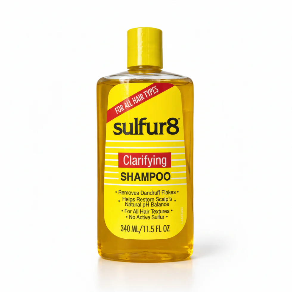Sulfur8 Clarifying Shampoo 11oz | Removes Dandruff & Restores Scalp Health Clean