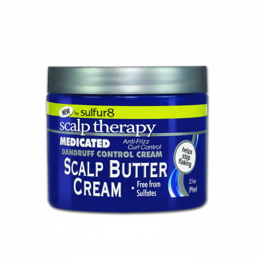 Sulfur8 Medicated Scalp Butter Cream 99g | Dandruff & Itch Relief Treatment