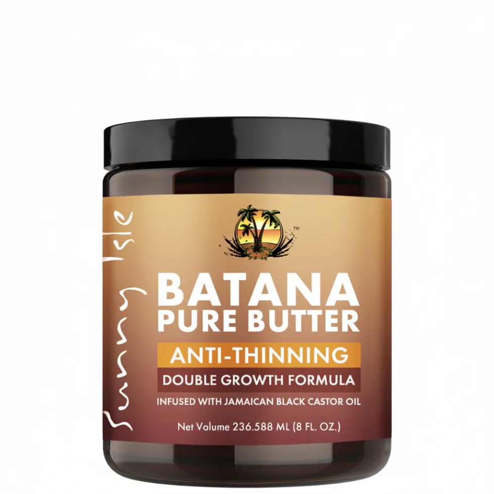 Sunny Isle Batana Pure Butter 8oz | Anti-Thinning & Double Growth Care