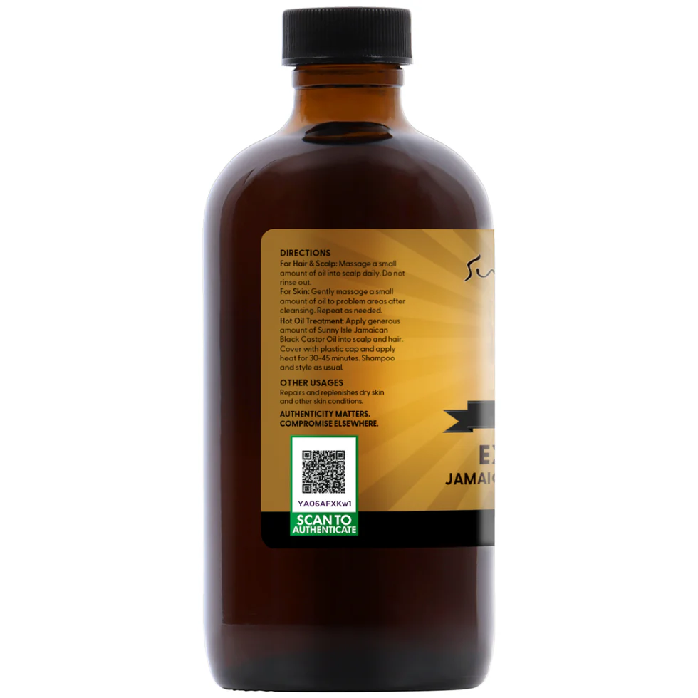 Sunny Isle Extra Dark Jamaican Black Castor Oil 236ml | Hair Growth - Image 3