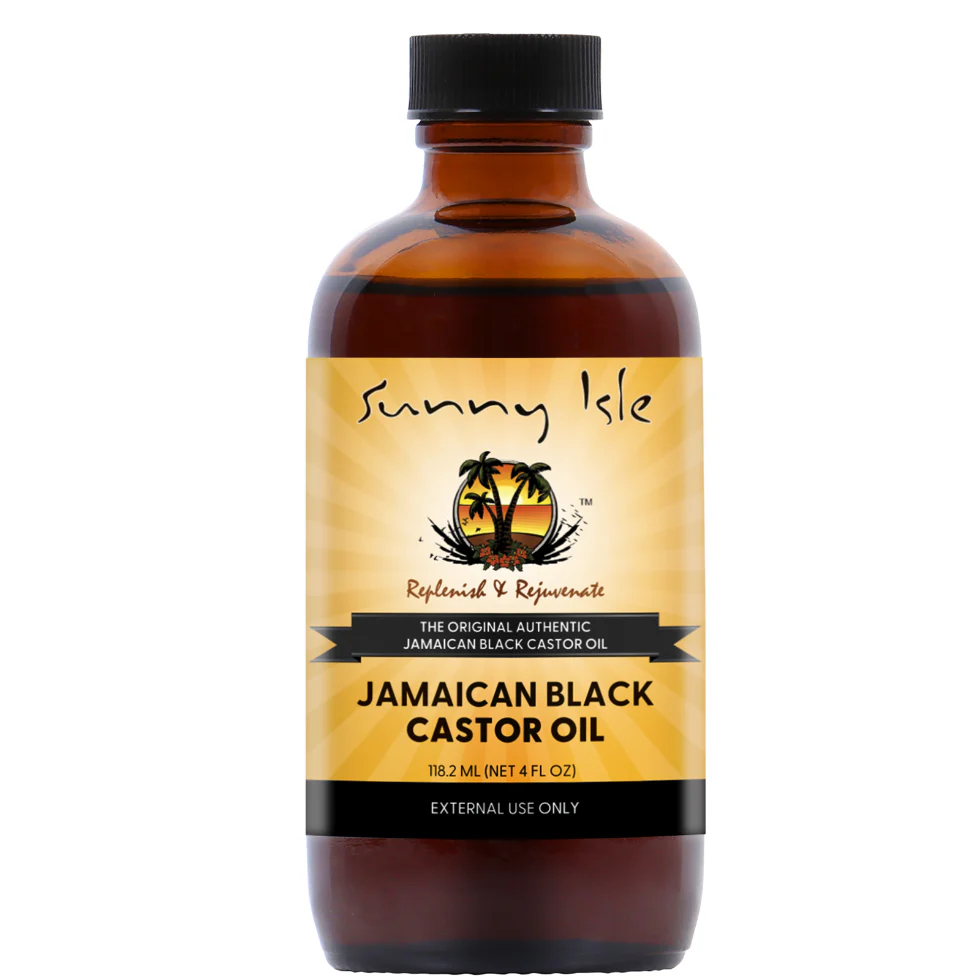 Sunny Isle Jamaican Black Castor Oil 4oz | 100% Pure JBCO Hair Growth Oil