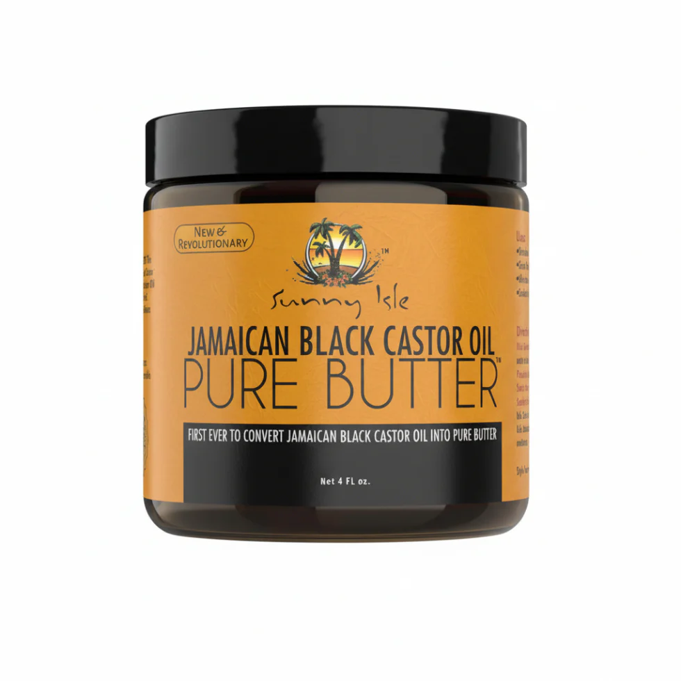 Sunny Isle Jamaican Black Castor Oil Pure Butter 118ml | 100% Natural Hair Oil