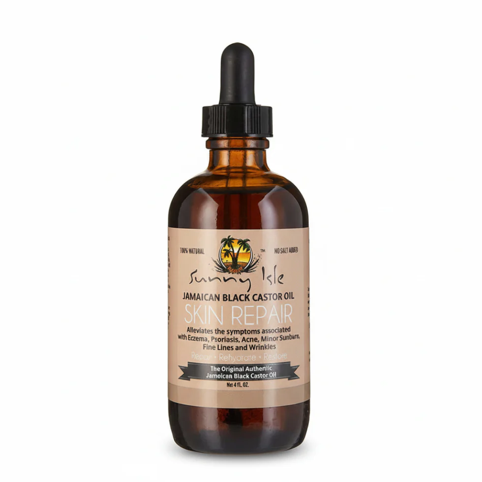 Sunny Isle Jamaican Black Castor Oil Skin Repair 8oz | Hydrate & Restore Skin