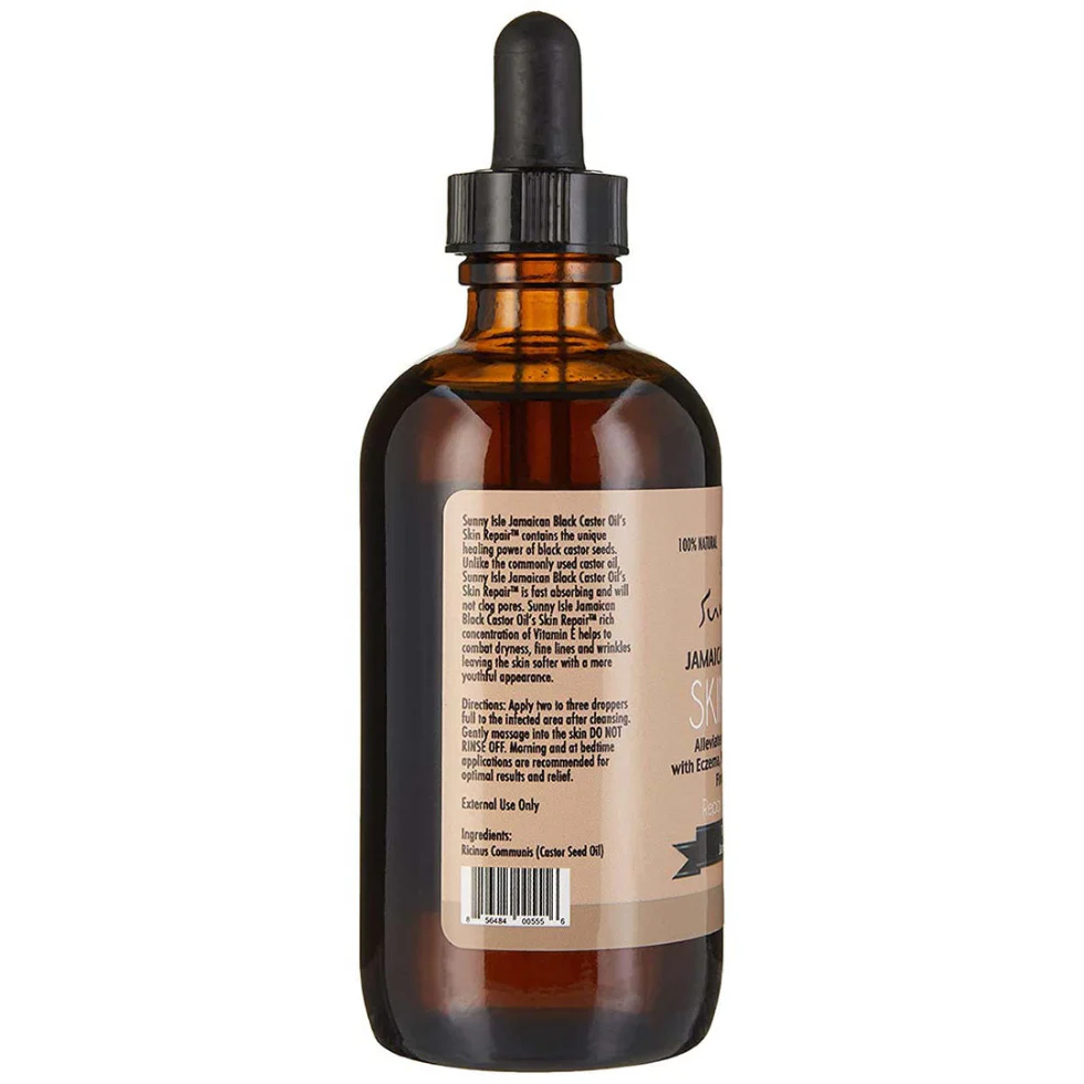 Sunny Isle Jamaican Black Castor Oil Skin Repair 8oz | Hydrate & Restore Skin - Image 2