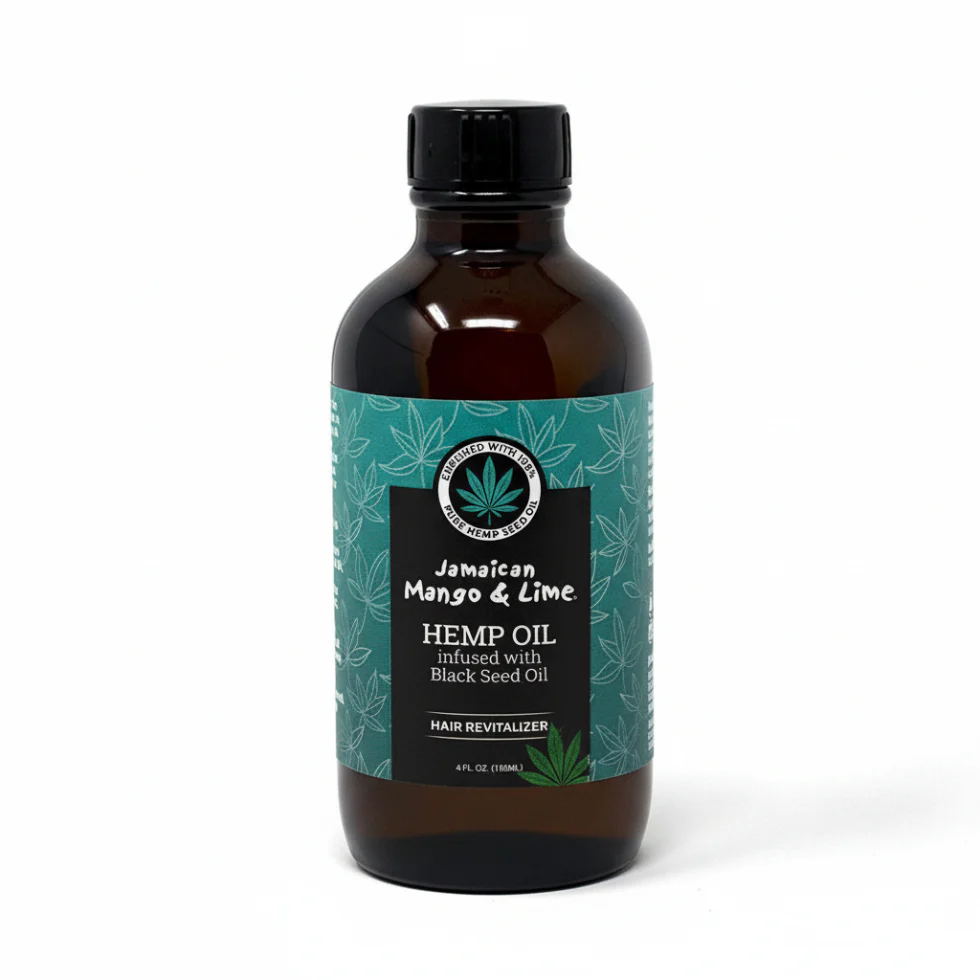 Sunny Isle Jamaican Mango & Lime Hemp Oil 4oz | Black Seed Oil