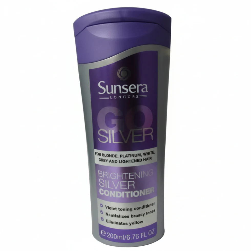 Sunsera London Silver Brightening Conditioner 200ml | Blonde & Silver Hair Care