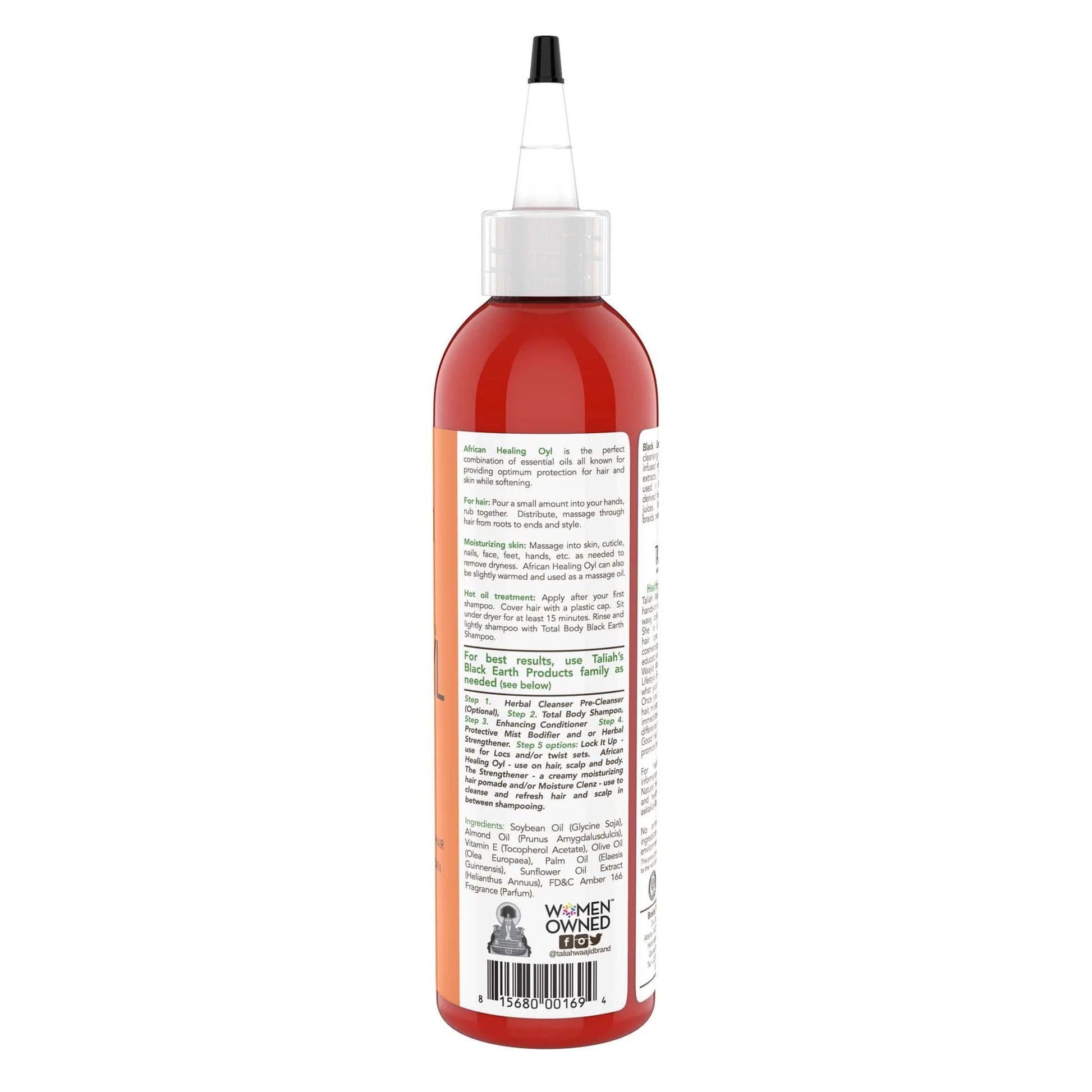 Taliah Waajid African Healing Oyl 237ml | For Locs, Naturals & Twist - Image 3