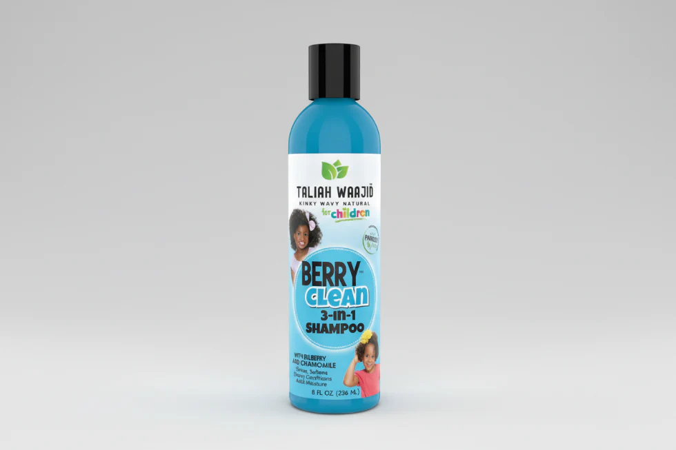 Taliah Waajid For Children  Berry Clean 3-In-1 Shampoo 236ml | Gentle Cleanser