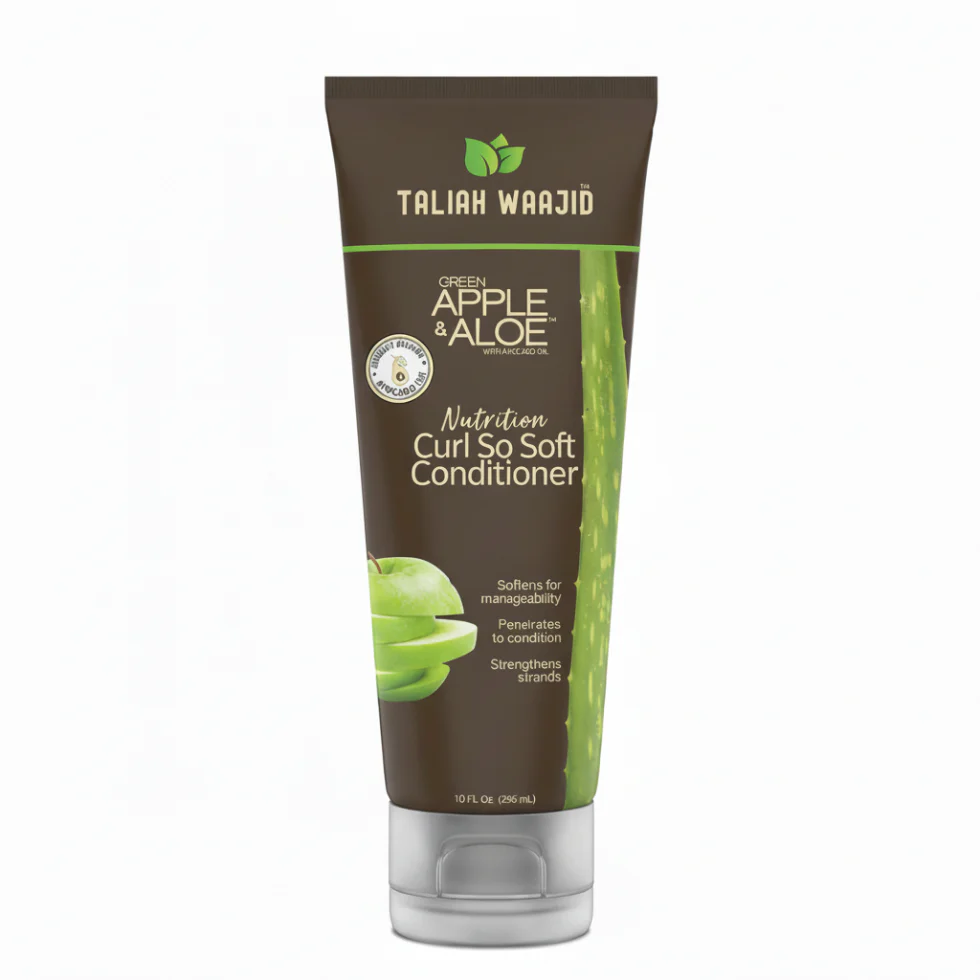 Taliah Waajid Green Apple & Aloe Nutrition Curl So Soft Conditioner 10oz | Moisturize Curls