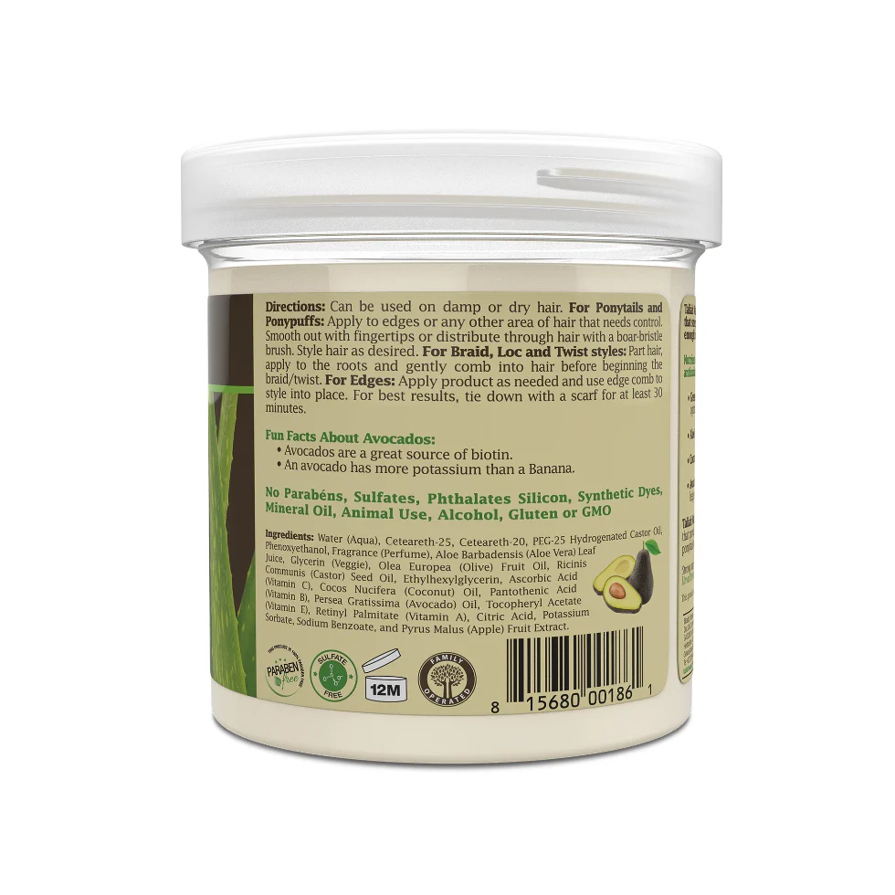 Taliah Waajid Green Apple & Aloe Nutrition Miracle Hold Gel 16oz | Strong Hold, No Flake - Image 2