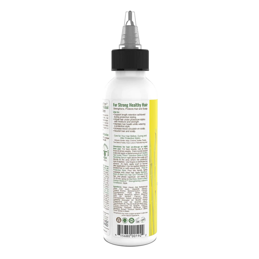 Taliah Waajid Bamboo, Avocado & Peppermint  Conditioning Restoring Serum 118ml | Scalp Care - Image 3