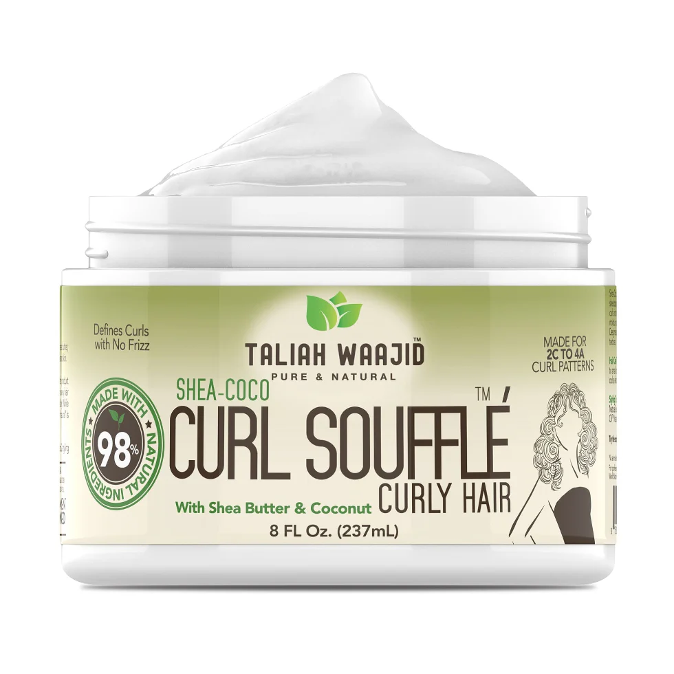 Taliah Waajid Shea-Coco Curly Hair Curl Souffle 237ml | 2C-4A Hair Moisturizer