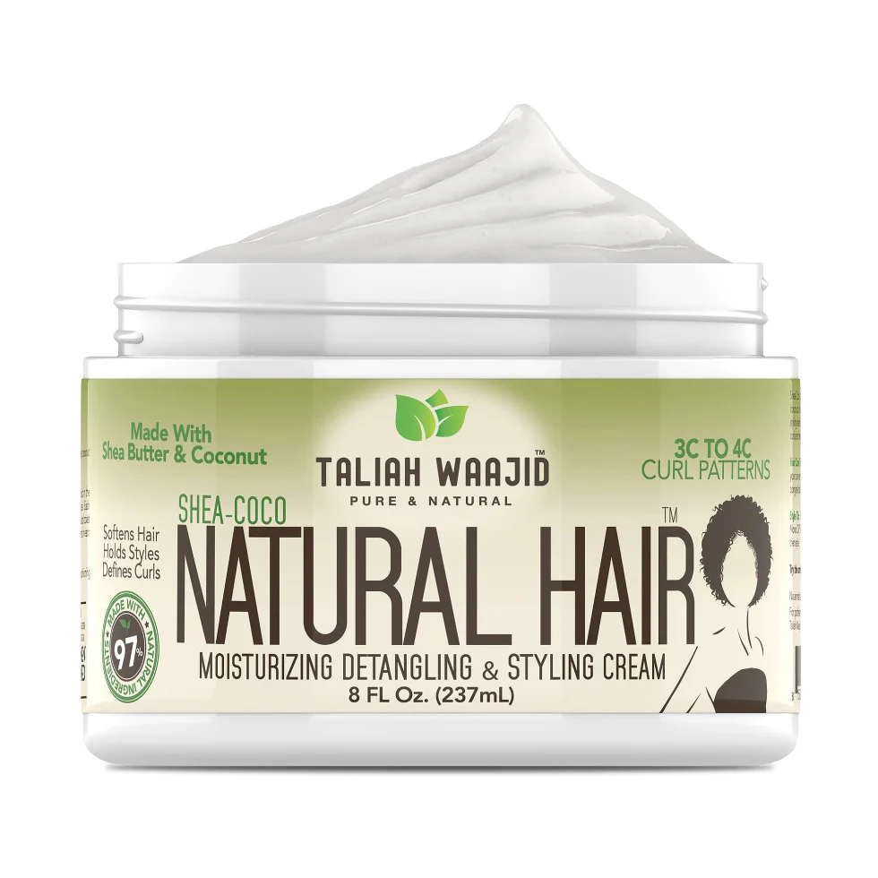 Taliah Waajid Shea-Coco Moisturizing Cream 237ml | Detangle & Style Hair Care - Image 4