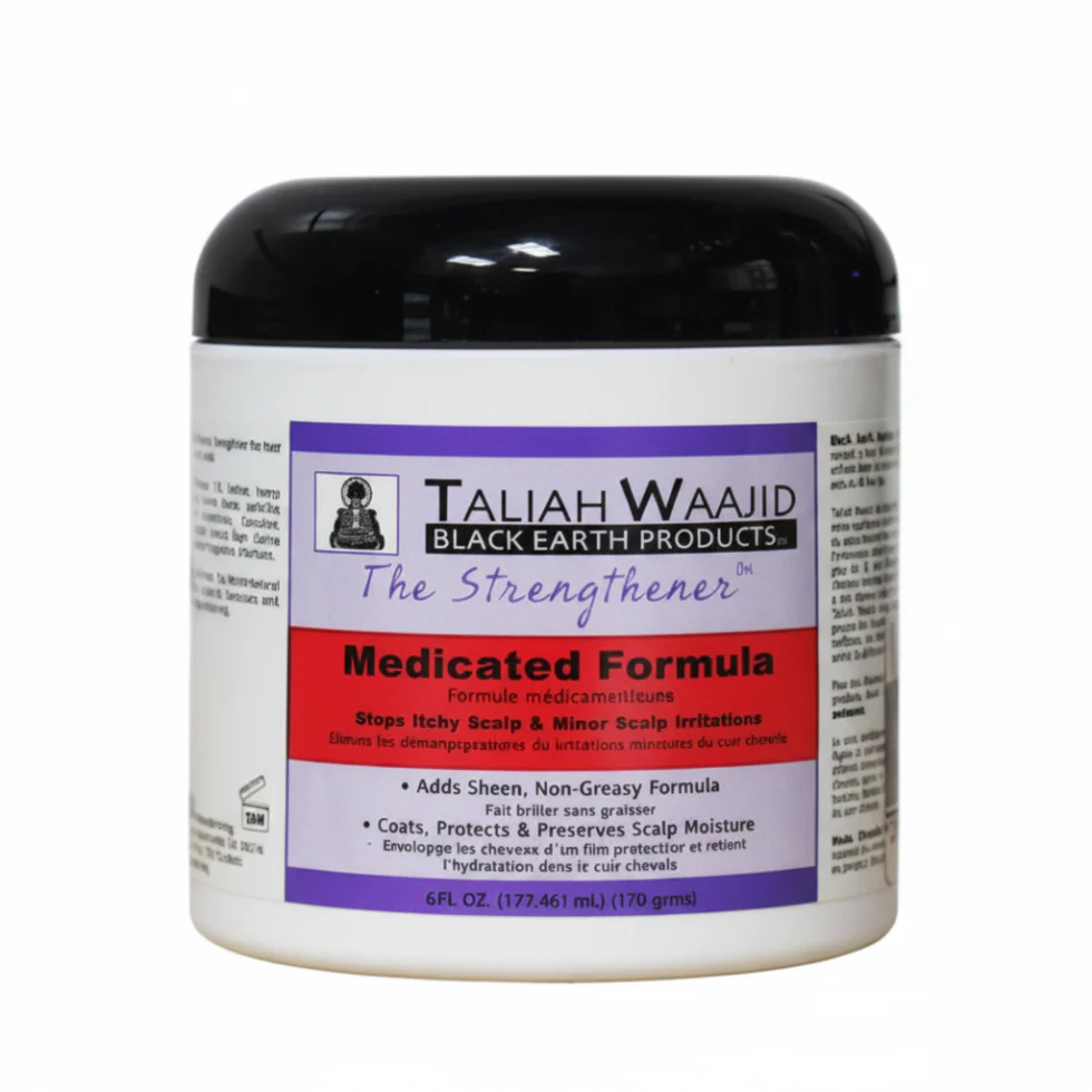 Taliah Waajid Black Earth Strengthener Medicated Formula 177ml | Stop Itch