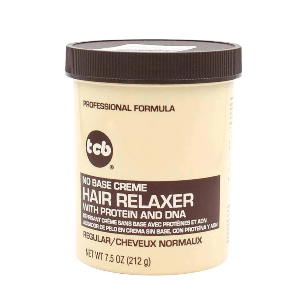 TCB Hair Relaxer Protein & DNA Regular Strength | Straight Hair Treatment