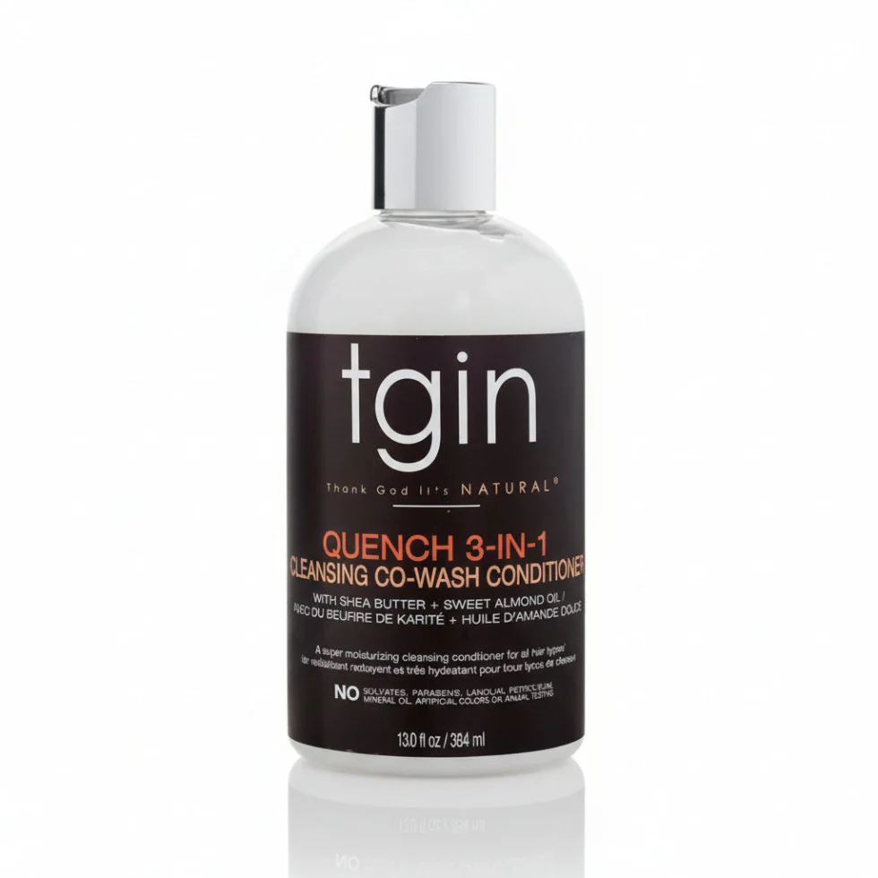 TGIN Quench 3-in-1 Co-Wash Conditioner 384ml | Cleanse & Hydrate Hair