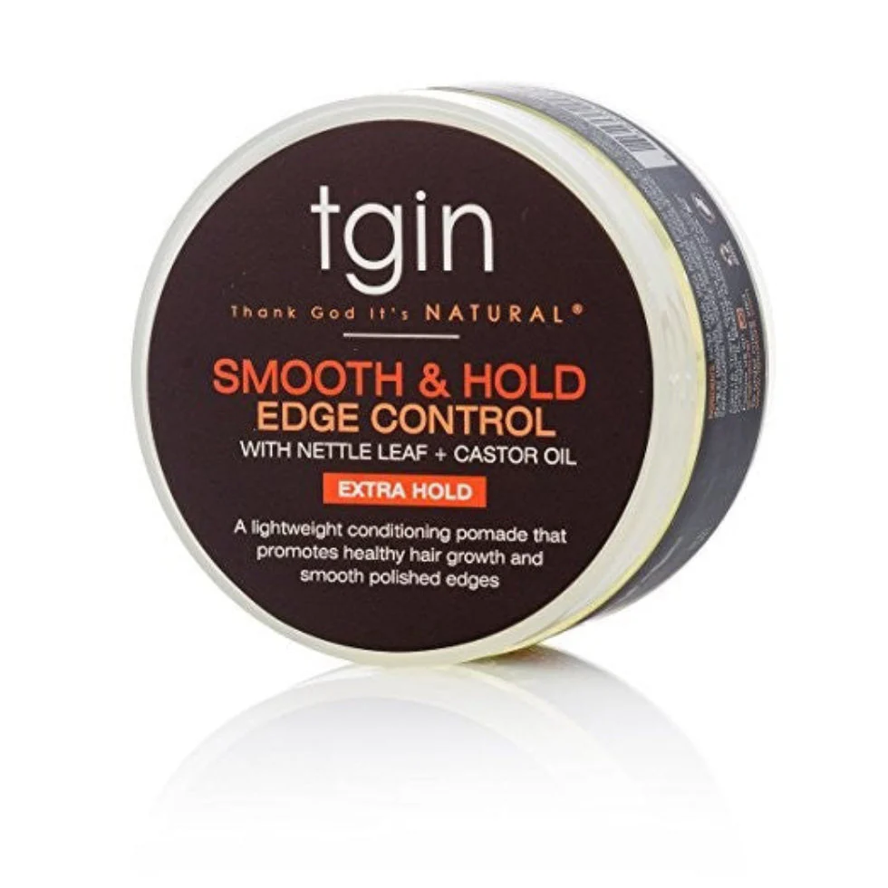 TGIN Smooth & Hold Edge Control 4oz | Sleek Frizz-Free Hold