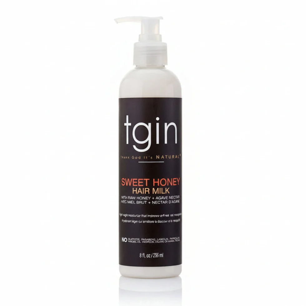 TGIN Sweet Honey Hair Milk 8oz | Hydrate, Define & Nourish Curls