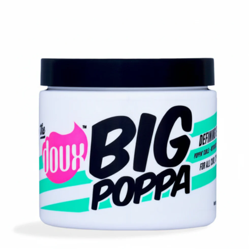 The Doux Big Poppa Defining Gel 16oz | Humidity-Resistant Curl Hold