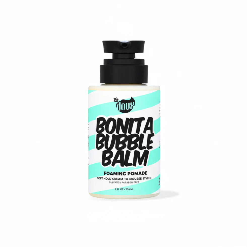 The Doux Bonita Bubble Balm Foaming Pomade | Cream-to-Foam Styler 236ml