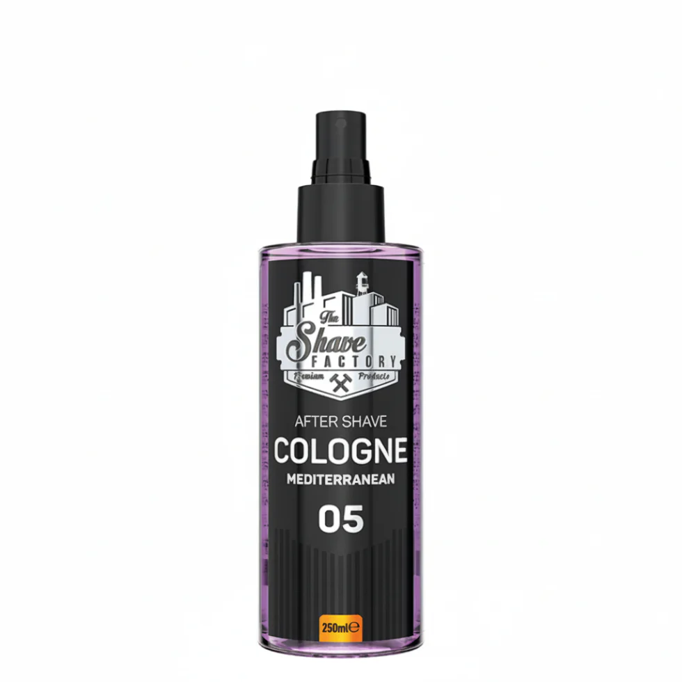 The Shave Factory After Shave Cologne Mediterranean 05 250ml | Fresh Care