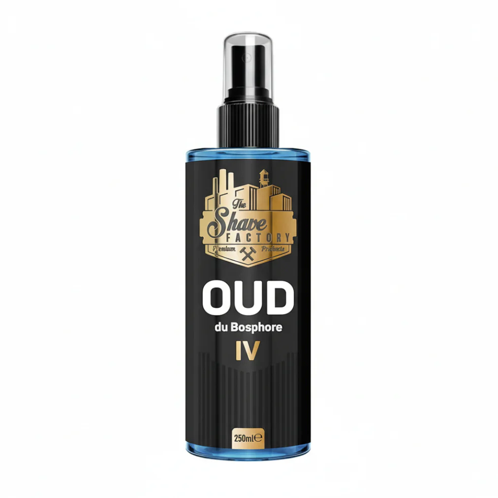 The Shave Factory After Shave Cologne Oud Du Bosphore IV 250ml | Fresh Scent