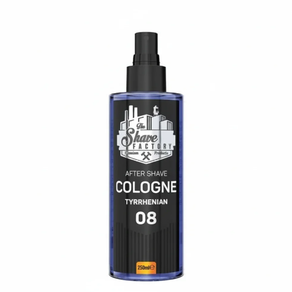 The Shave Factory After Shave Cologne Tyrrhenian 08 250ml | Fresh Skin Care