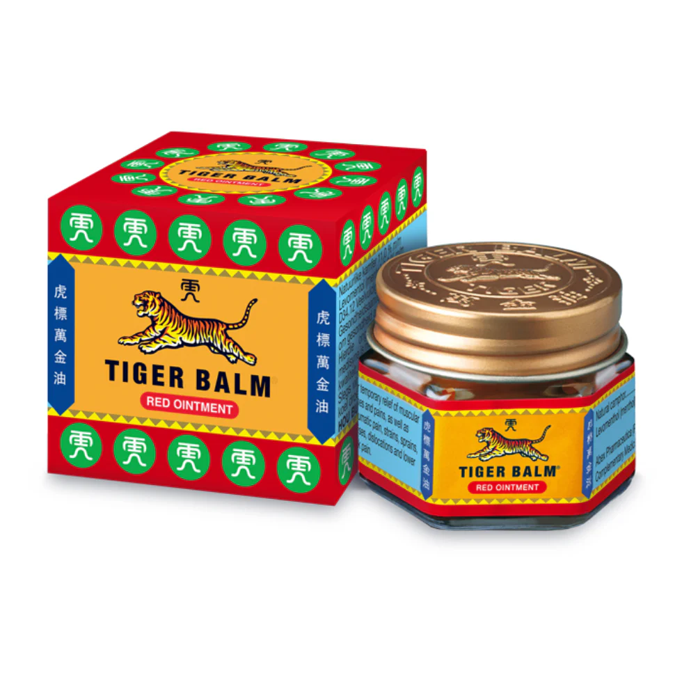Tiger Balm Red Ointment 19g | Fast Muscle & Joint Pain Relief Balm
