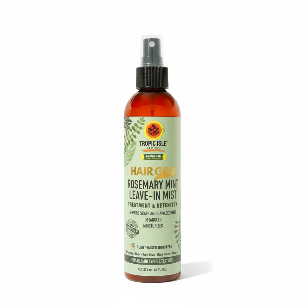 Tropic Isle Rosemary Mint Leave-In Mist 8oz | Moisturize & Detangle Hair