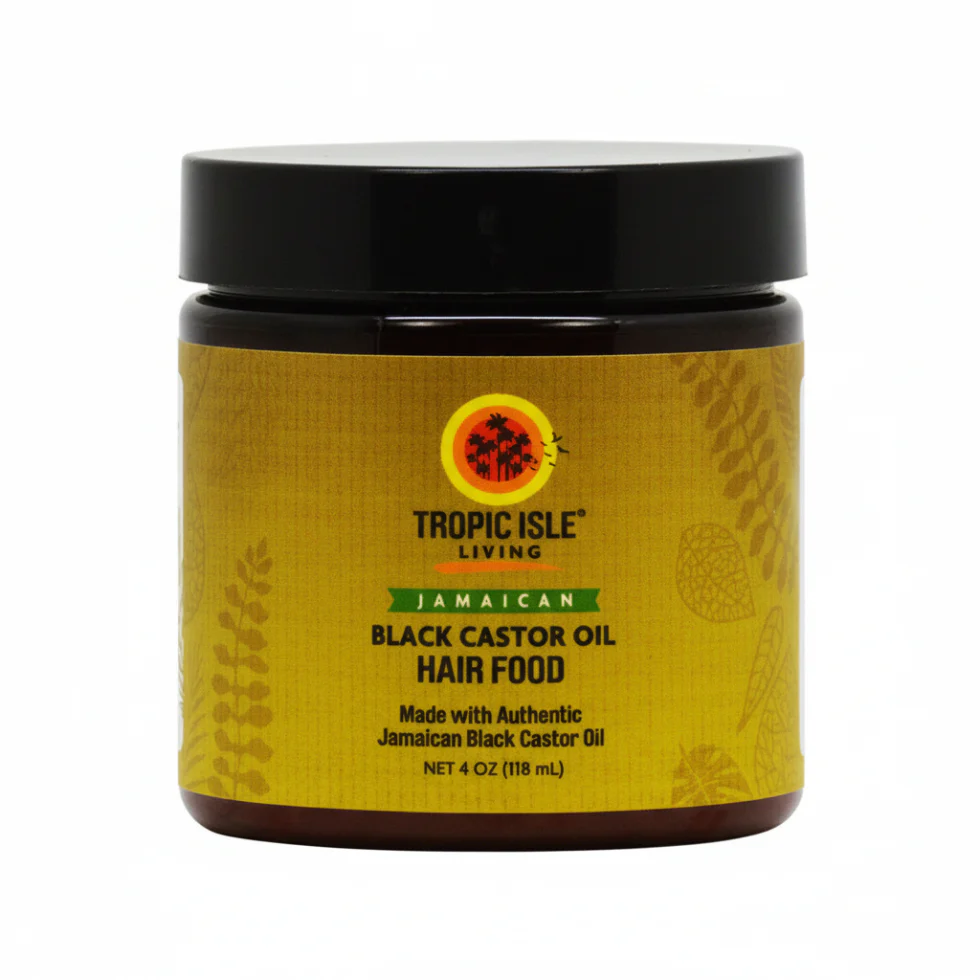 Tropic Isle Hair Food 4oz | Jamaican Black Castor Oil Growth & Shine Treatment