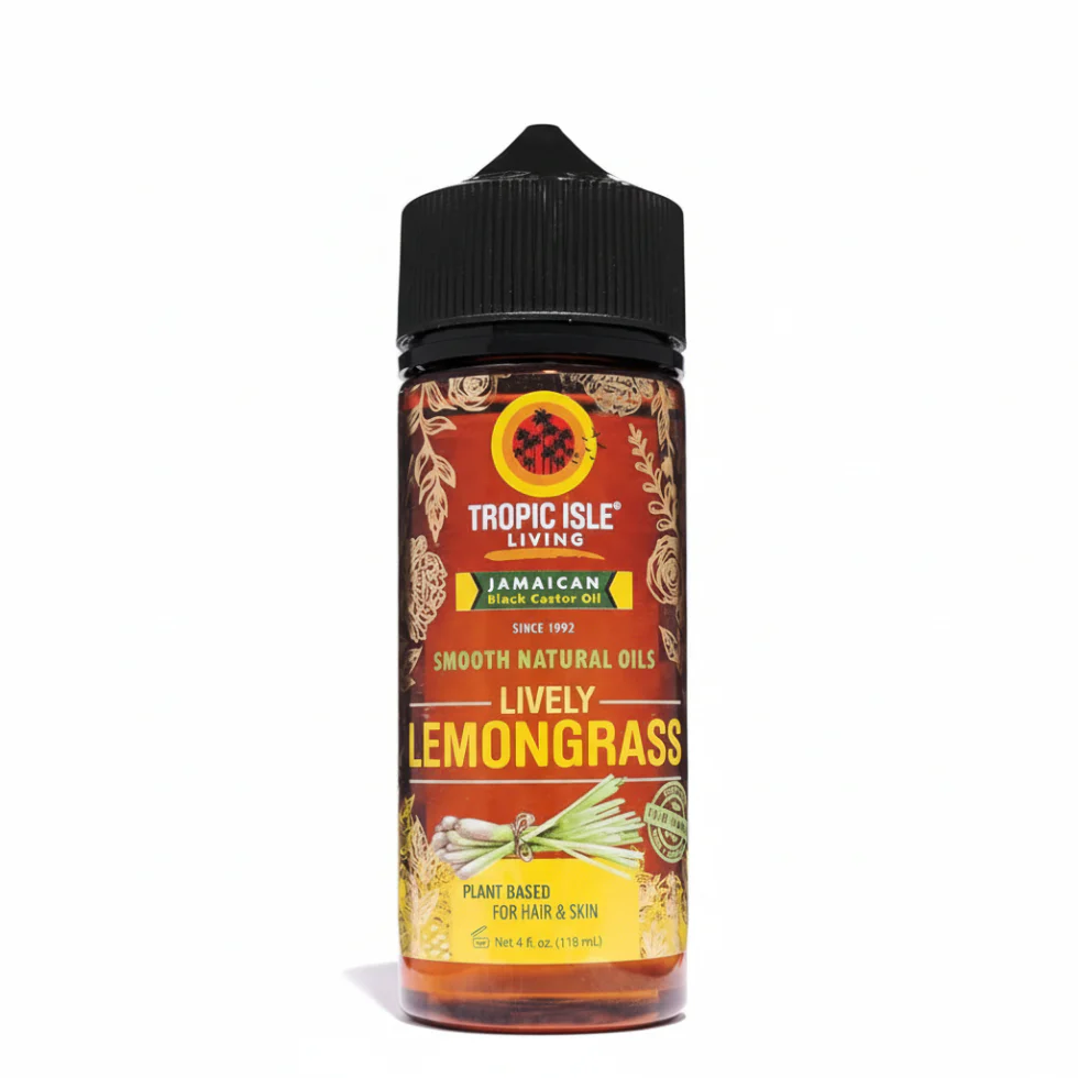 Tropic Isle Lemongrass Jamaican Black Castor Oil 118ml | Hair & Scalp Refresh